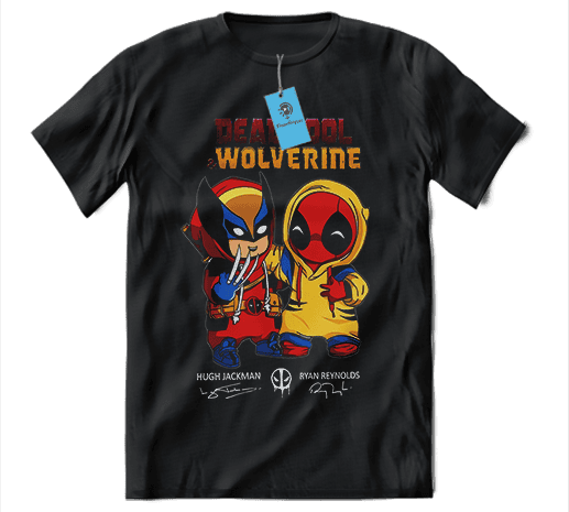 FRANELA DEADPOOL WOLVERINE KIDS
