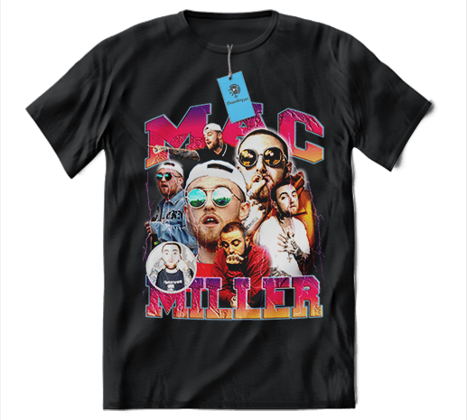 franela bootleg vintage mac miller