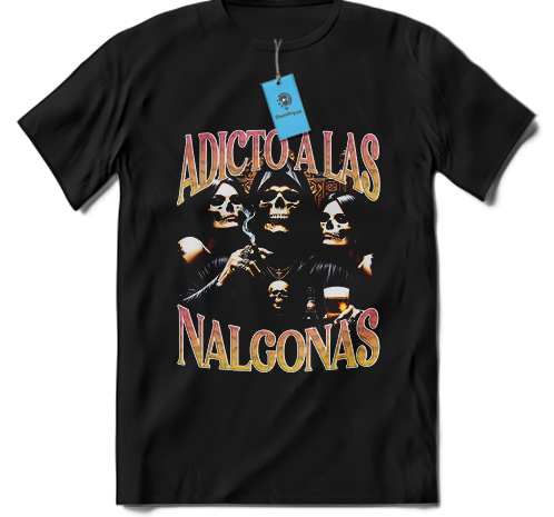 FRANELA CALAVERA GYM - ADICTO A LAS NALGONAS 001