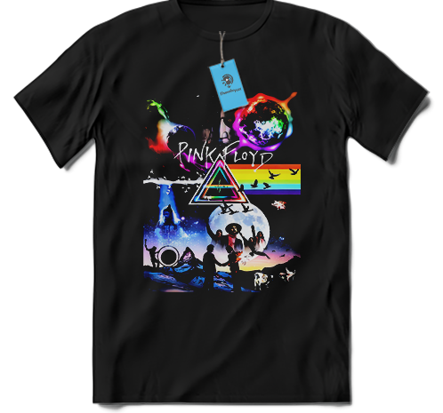Franela Pink Floyd Multicolor